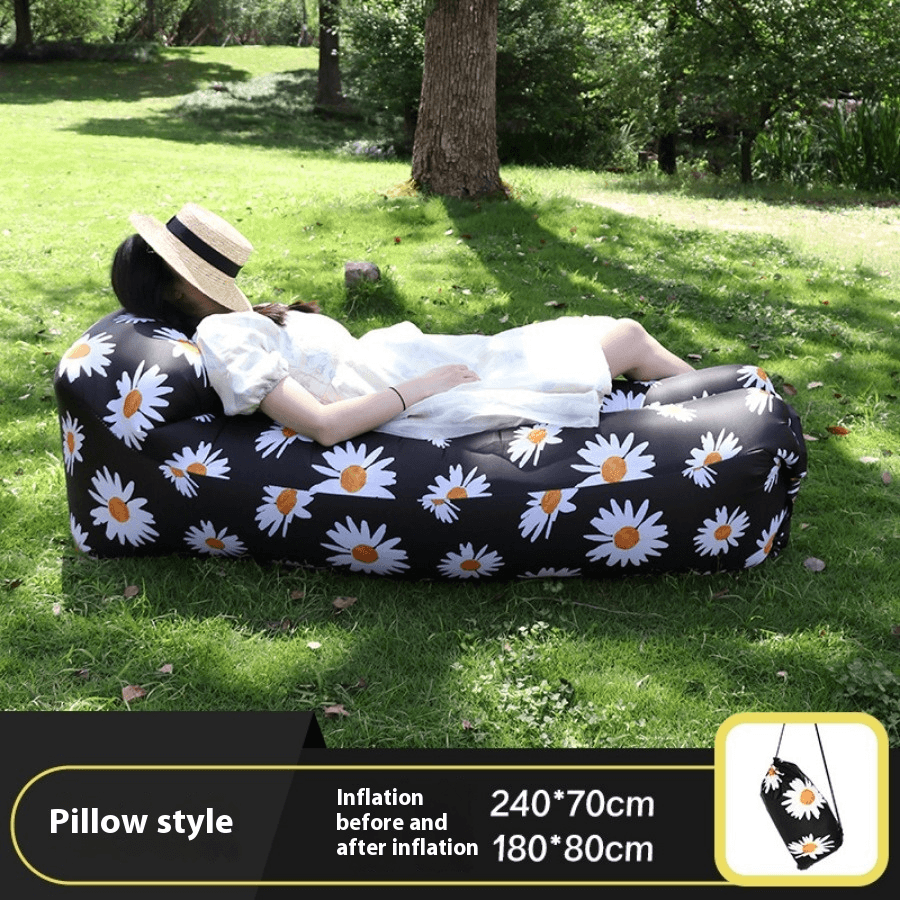 Outdoor Inflatable Sofa - Portable Festival & Camping Furniture | Multi-Colored Air Chair with Carry Bag - Image 16