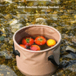 TGpao ​Outdoor Camping Foldable Bucket - Portable Collapsible Water Container | Multi-Use Storage for Camping, Fishing, Car Camping | 5L/10L/20L Capacity​