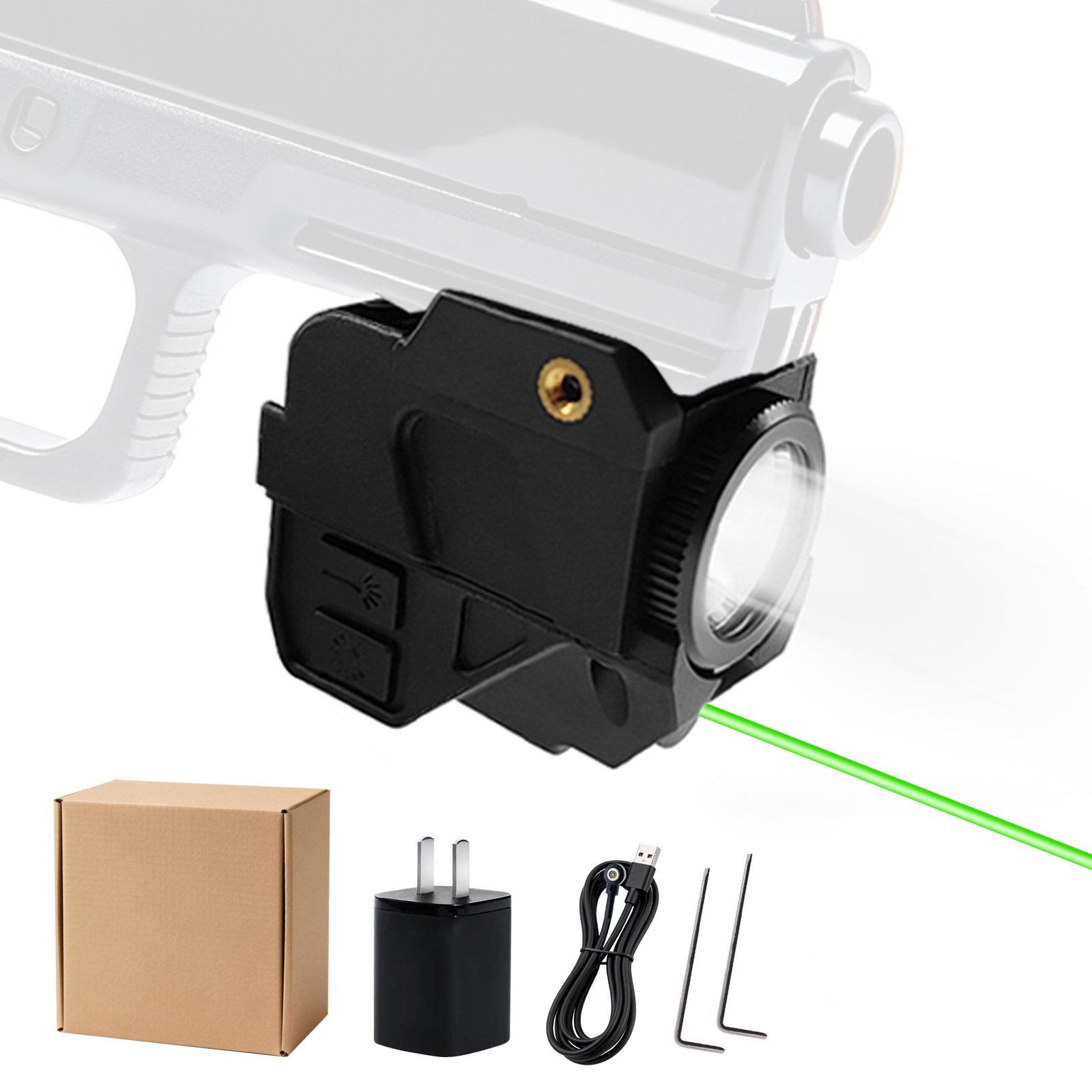 TGpao Pistol Light Laser Combo