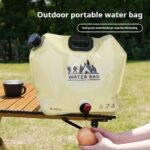 TGpao 10L collapsible water jug | 2-Pack Emergency Drinking Pouch | BPA-Free Portable Gallon Container | Foldable Water Storage for Camping/Hiking/Biking