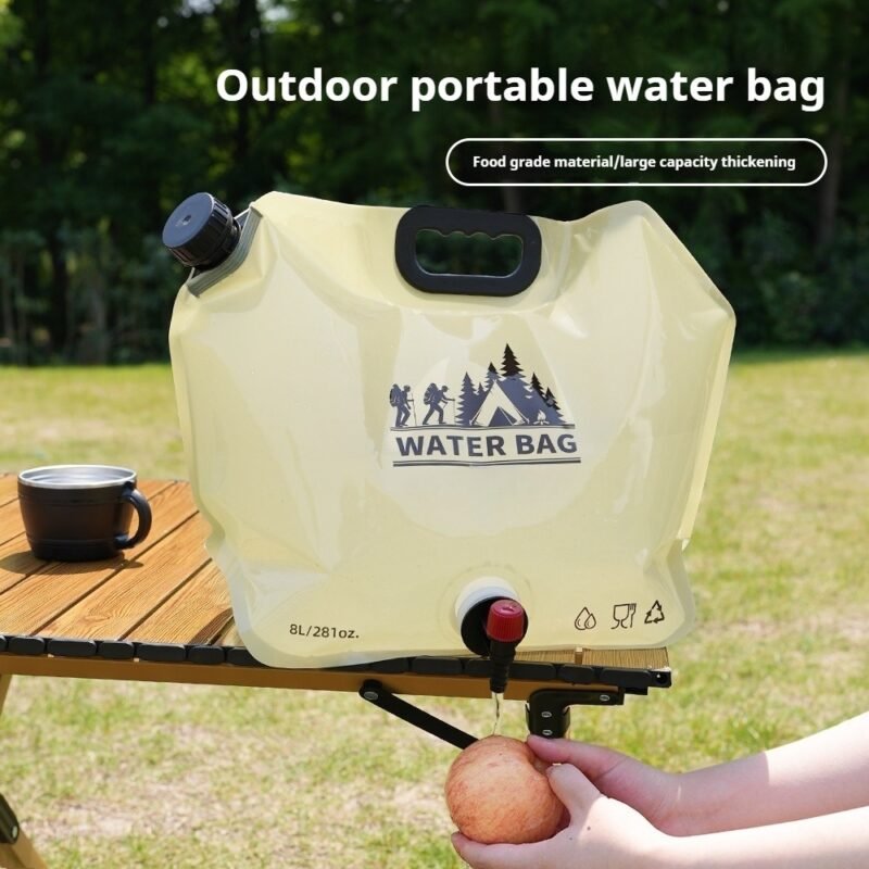collapsible water storage bag