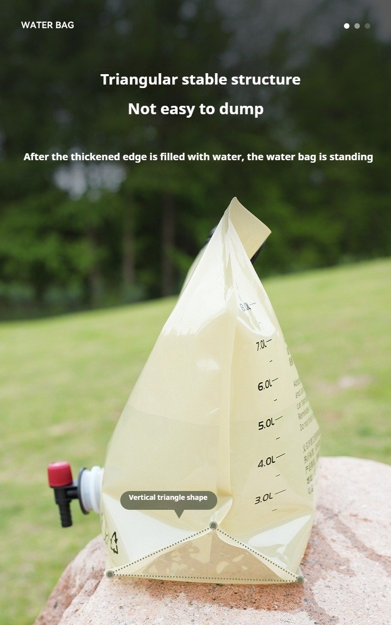 water storage cube bpa free collapsible