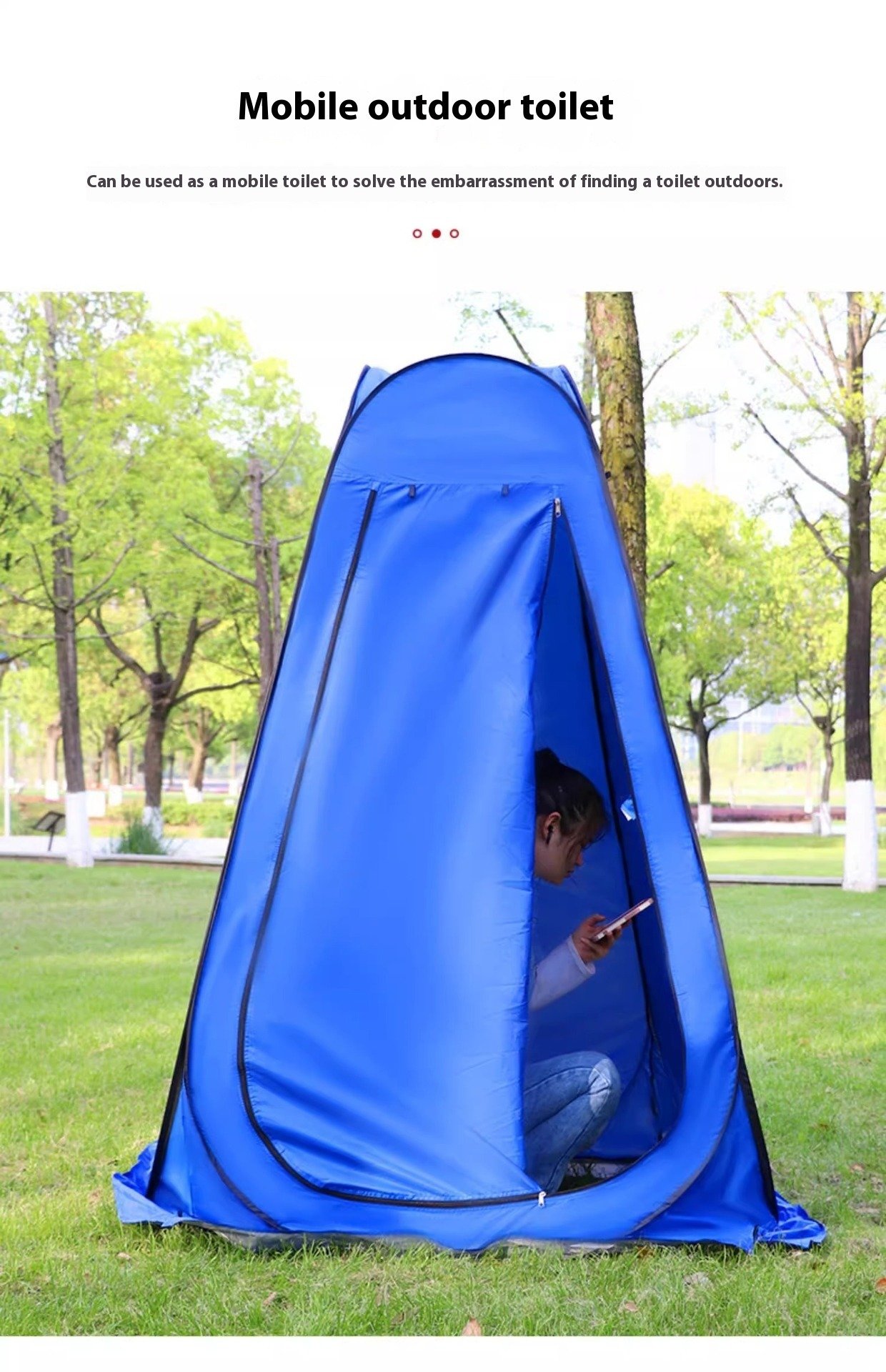 toilet tent pop up instant
