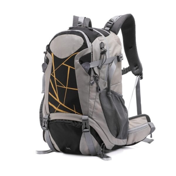 40L Waterproof Hiking Backpack for Men & Women – Lightweight Trekking Bag with Ventilated Back Support, Shoe Compartment & Rain Cover - Image 3