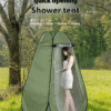 Outdoor Portable Shower Tent - Collapsible Camping Bathing Tent with Toilet Function | Quick Setup for Camping, Travel & Emergency Use Waterproof folding bath tent with built-in storage