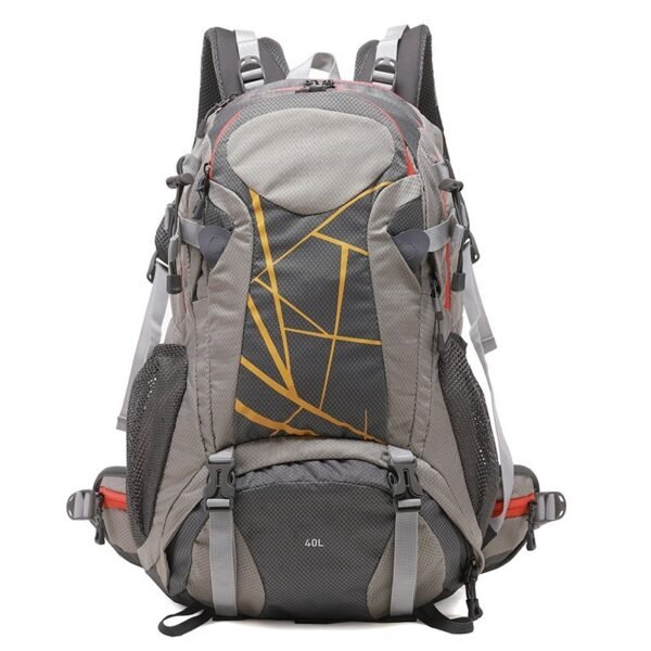 40L Waterproof Hiking Backpack for Men & Women – Lightweight Trekking Bag with Ventilated Back Support, Shoe Compartment & Rain Cover - Image 5