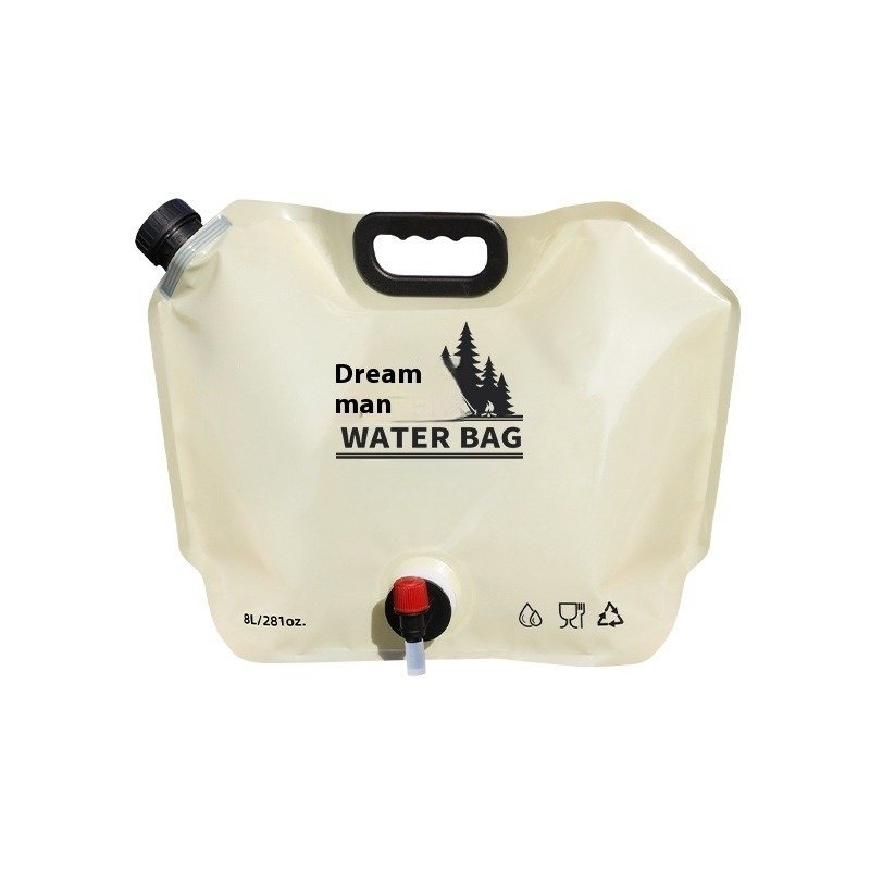 TGpao 10L collapsible water jug | 2-Pack Emergency Drinking Pouch | BPA-Free Portable Gallon Container | Foldable Water Storage for Camping/Hiking/Biking - Image 4