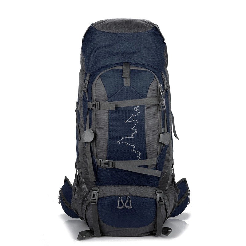 80L Hiking Backpack - Waterproof Lightweight Trekking Bag with Air Cushion Straps, Large Capacity Durable Rucksack for Mountaineering/Camping/Travel - Image 7