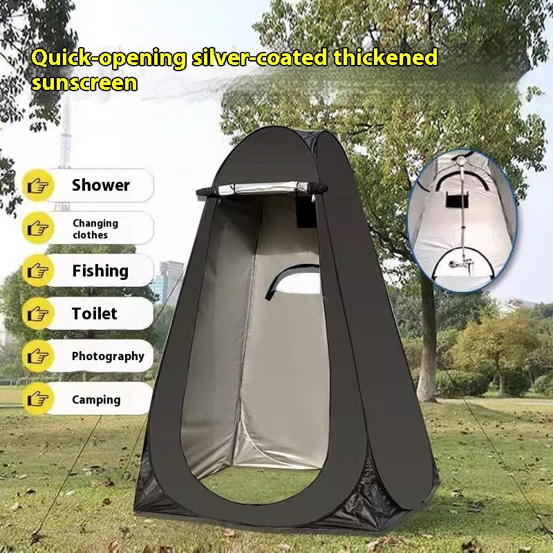 Quick Setup Toilet Tent, Lightweight Camping Gear, Emergency Shelter, Travel Accessories, Waterproof Camping Tent