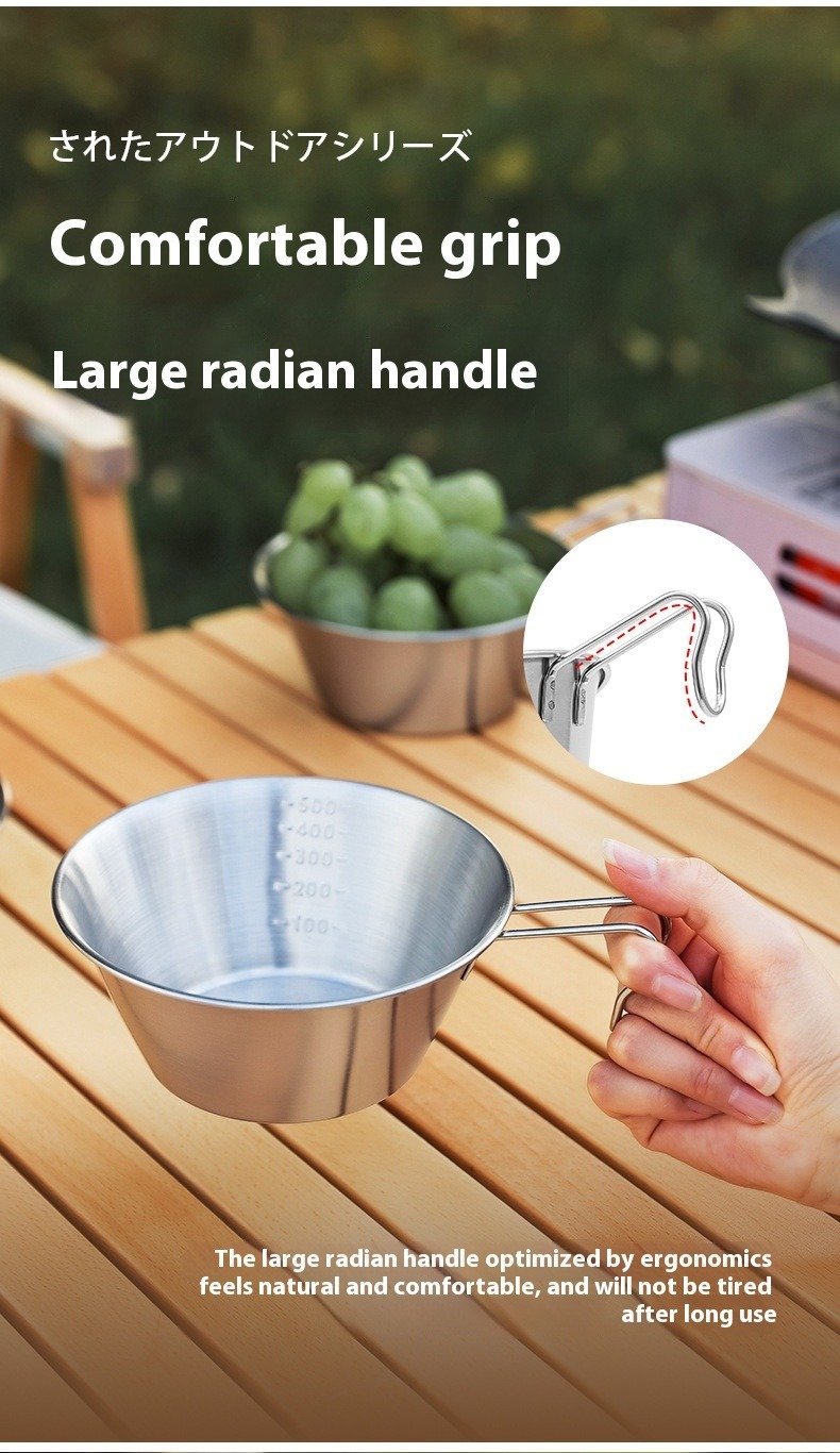 collapsible backpacking bowl