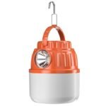 TGpao Ultra Bright LED Camping Lantern Rechargeable Outdoor Lighting, Solar Powered Tent Light with Power Bank Function, Portable Hanging Lamp for Hiking, Emergency, Home Use, Smart Battery Display & Adjustable Brightness