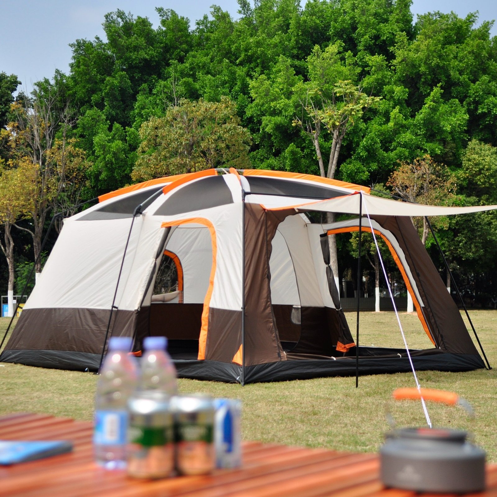 Large Family Camping Tent | 8-12 Person 2-Room Mountain Tent | Waterproof Instant Setup Outdoor Gear - Image 5