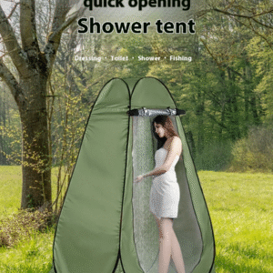 Outdoor Portable Shower Tent, Collapsible Camping Tent, Portable Bathing Tent, Multi-Functional Changing Room, Quick Setup Toilet Tent, Lightweight Camping Gear, Emergency Shelter, Travel Accessories, Waterproof Camping Tent