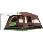 TGpao Large Family Standing Upright Camping Tent - 5-12 Persons Multi-Room Waterproof Tent with Screened Porch - Glamping Tent for Outdoor Camping & Family Vacation