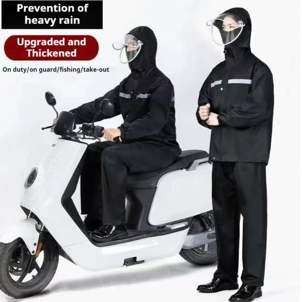 heavy duty riding rain gear for extreme weather