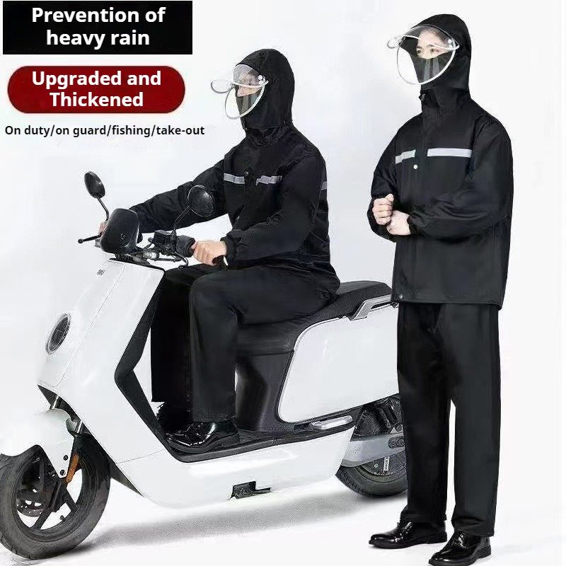 heavy duty riding rain gear for extreme weather