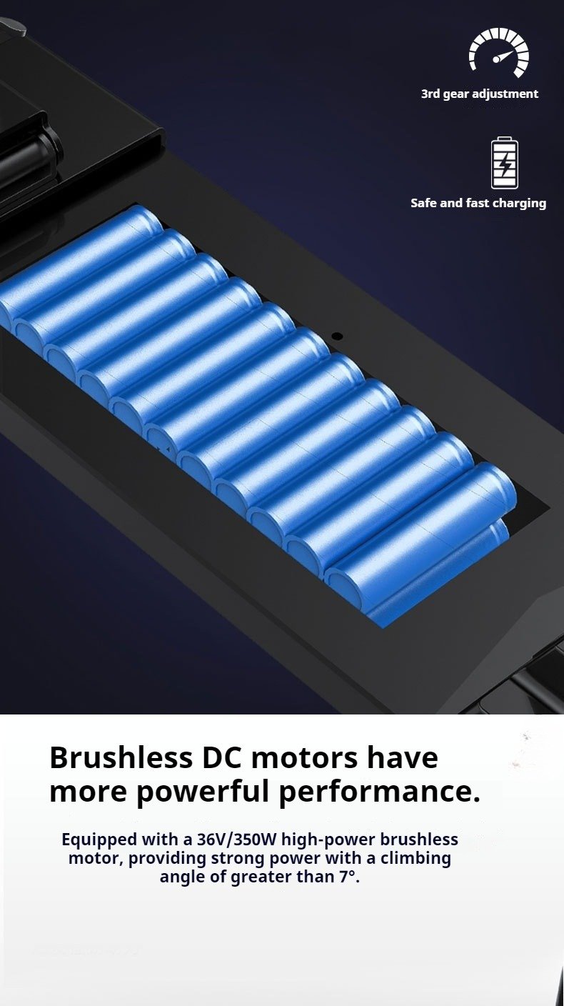 water-resistant electric scooter with LED lights