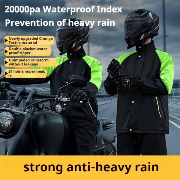 delivery rider raincoat