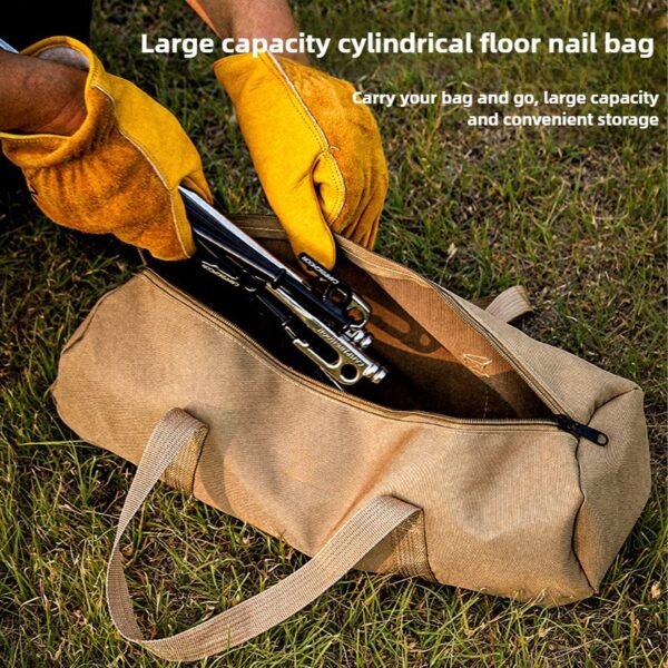 Camping gear organizer