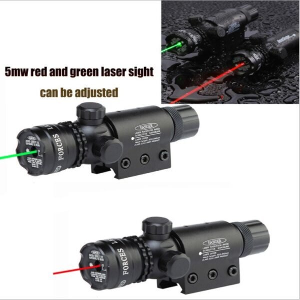 Red laser sight