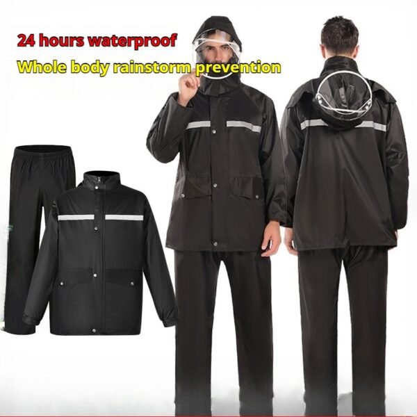 motorcycle rain suit
