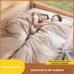 TGpao Envelope Sleeping Bag with Hood - 4 Season, Lightweight (1.1-2.5kg), for Camping/Travel/Hotel, Connectable to Double Size, Washable Polyester