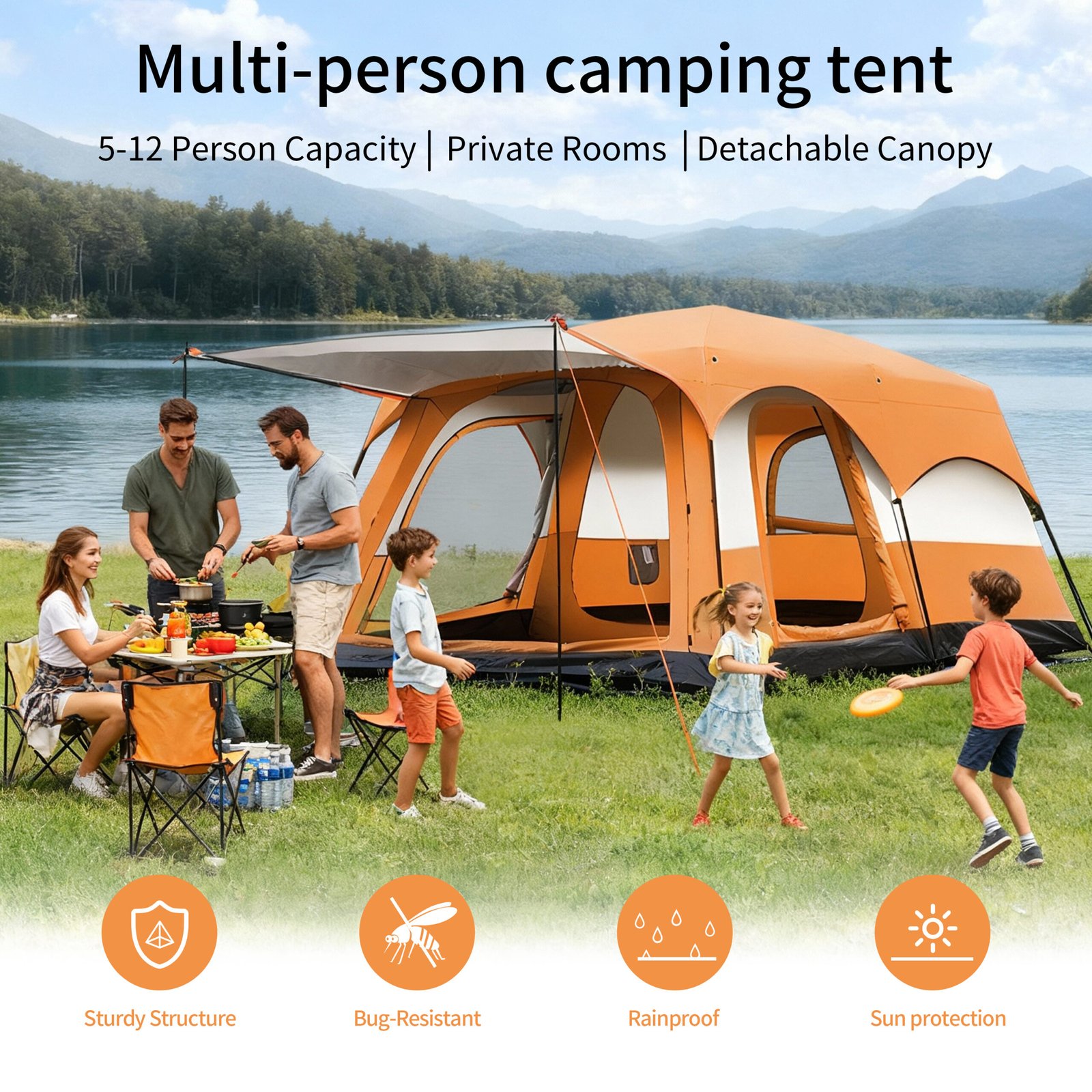 large family tent