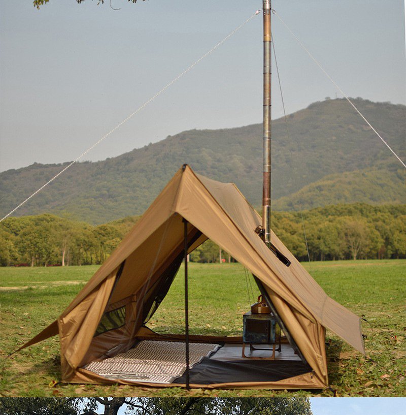 Retro Design Camping Shelter