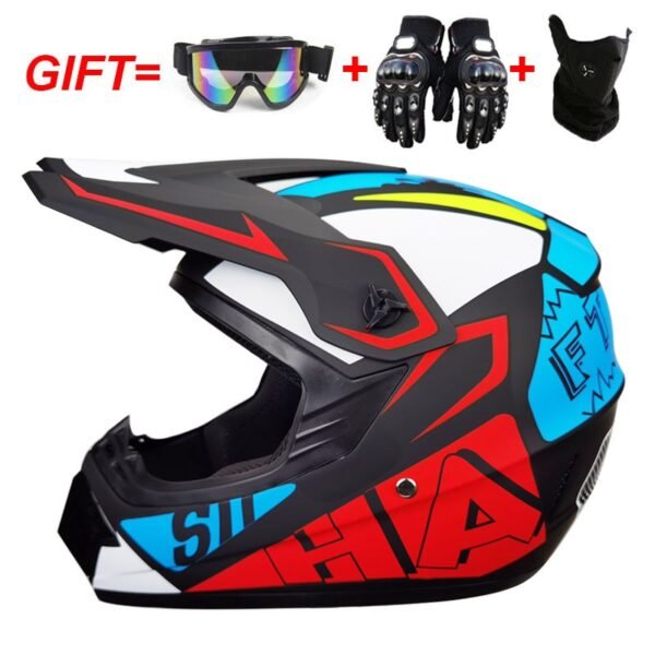 youth motorcycle helmet, helmet with goggles