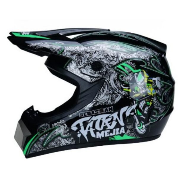 youth motorcycle helmet, helmet with goggles