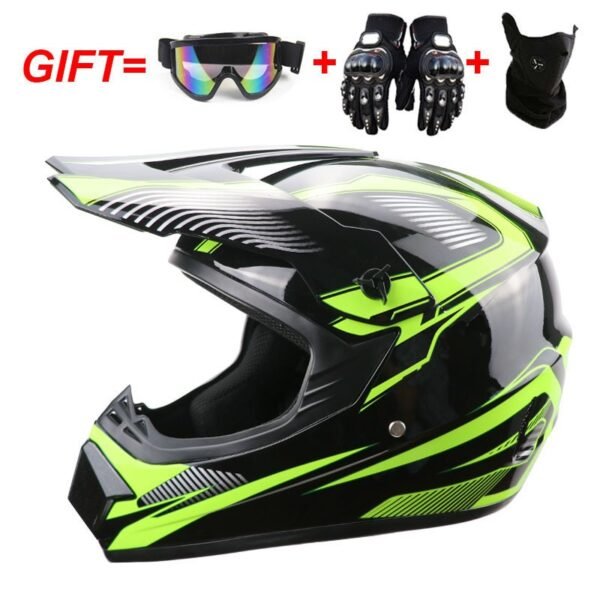 youth motorcycle helmet, helmet with goggles