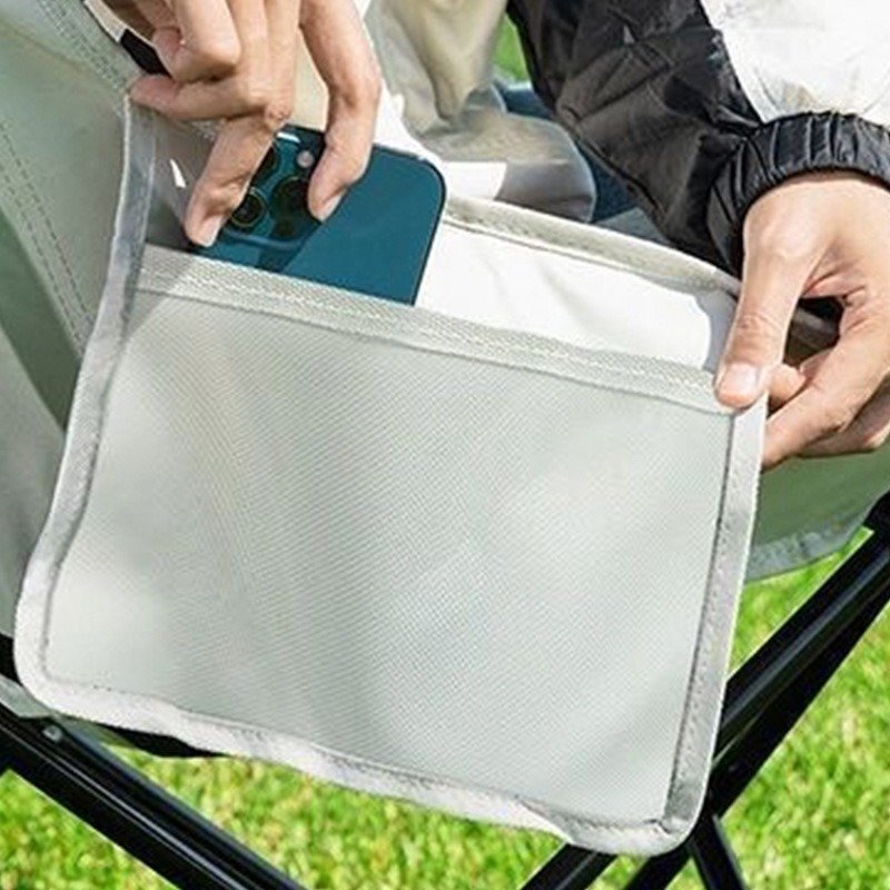 Portable Folding Camping Chair - Lightweight Beach Chair with Free Carry Bag - Image 3