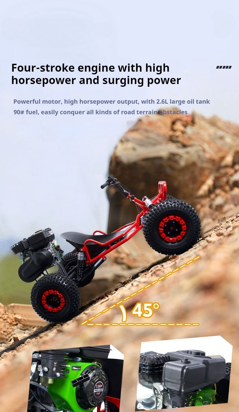 Heavy-Duty Go-Kart with CVT