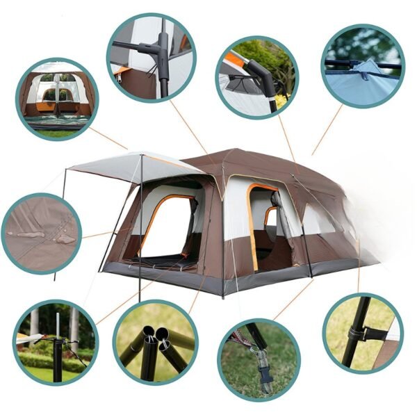 2 room tent