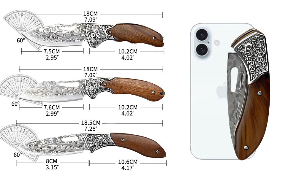 razor sharp camping knife