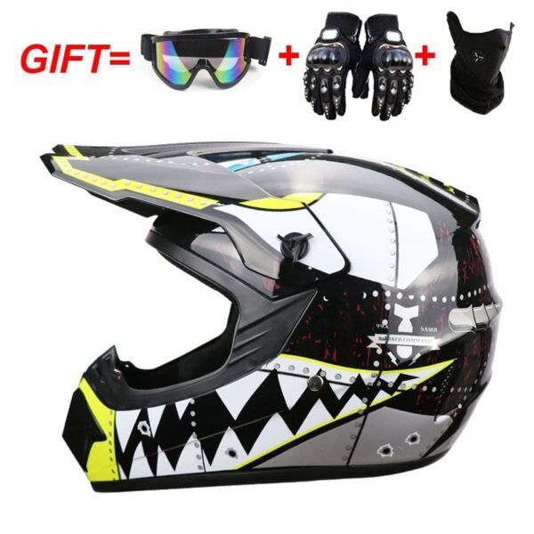 off-road helmet, motocross helmet, ABS bike helmet, youth motorcycle helmet, helmet with goggles, ATV helmet, dirt bike helmet