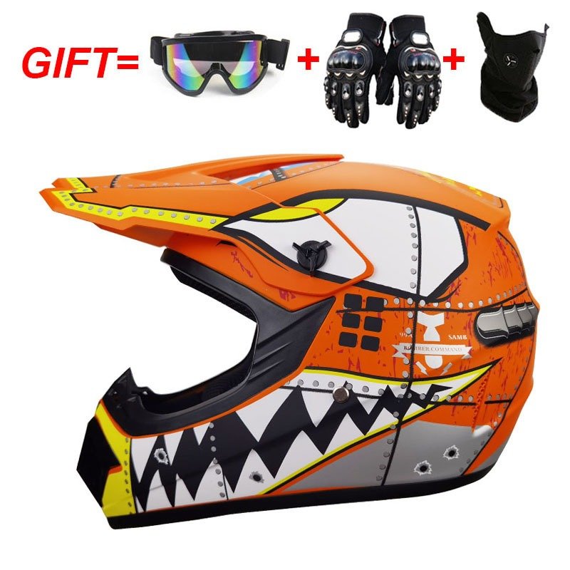 off-road helmet, motocross helmet, ABS bike helmet, youth motorcycle helmet, helmet with goggles, ATV helmet, dirt bike helmet