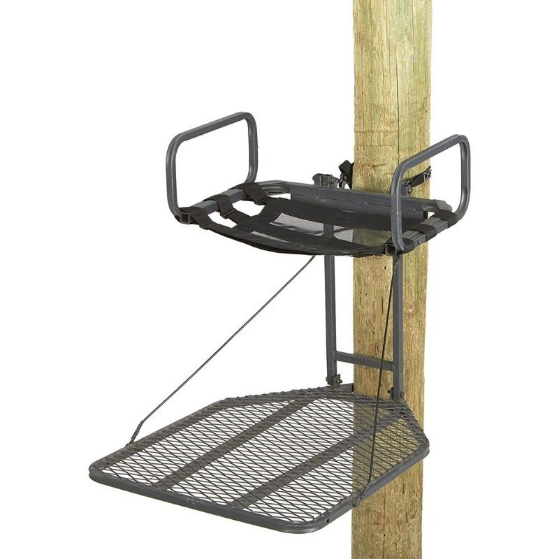 Universal Tree Stand Seat - Adjustable Replacement Hunting Climbing Seat, Lightweight (0.2kg) for Outdoor Tree Stand Accessories - Image 3