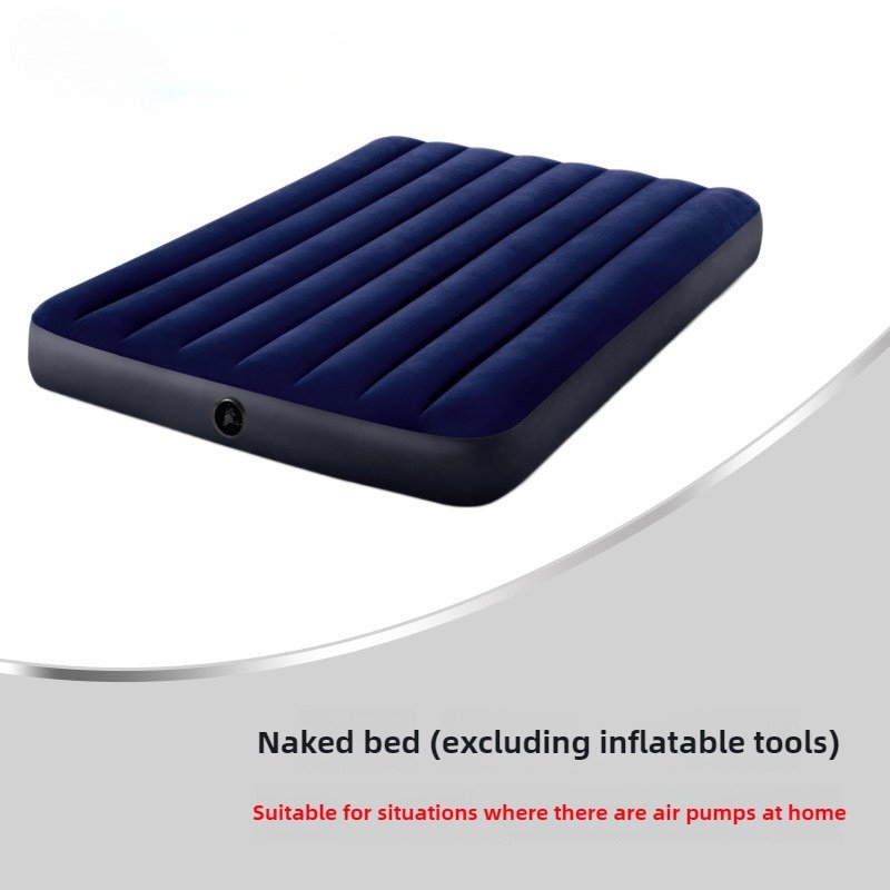Inflatable Air Mattress - Double/Single Thickened Portable Camping Bed, Foldable for Home/Outdoor Use (191-203cm, 273kg Capacity) - Image 6