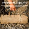 6 tactical camping gear must tent stakes bags Multi-Functional Tool Organizer Roll-Up Design:tent stakes bag Compact and expandable for storing ropes, tent pegs, multi-tools, and small camping gadgets. Features multiple compartments for organized gear access.