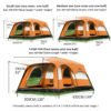 multi room tents for camping