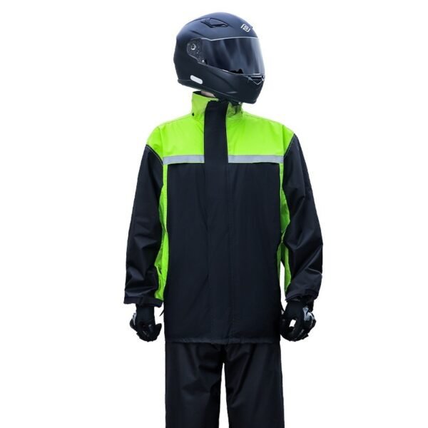 reflective rain jacket