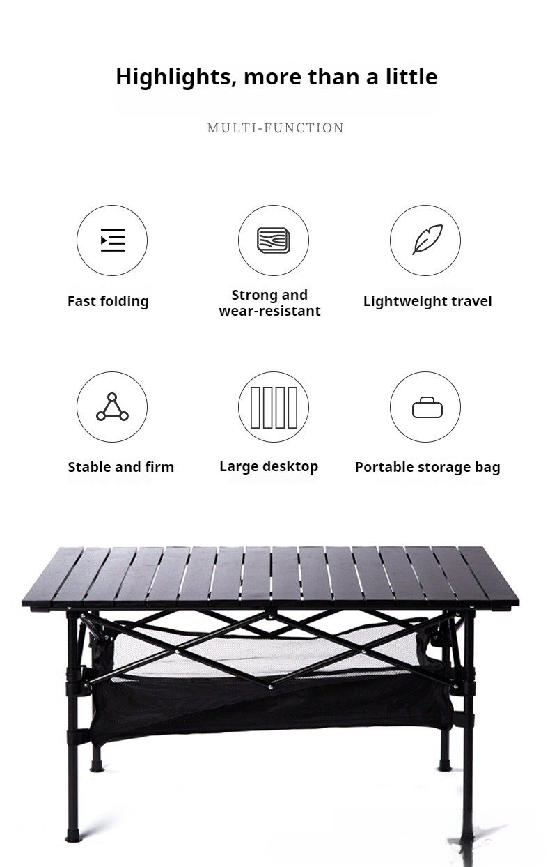 Collapsible BBQ Grill Table