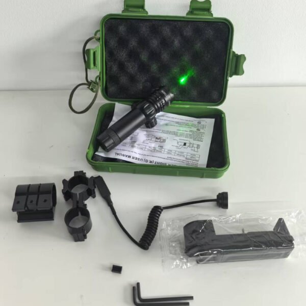 Adjustable Pistol Scope with Battery Pack