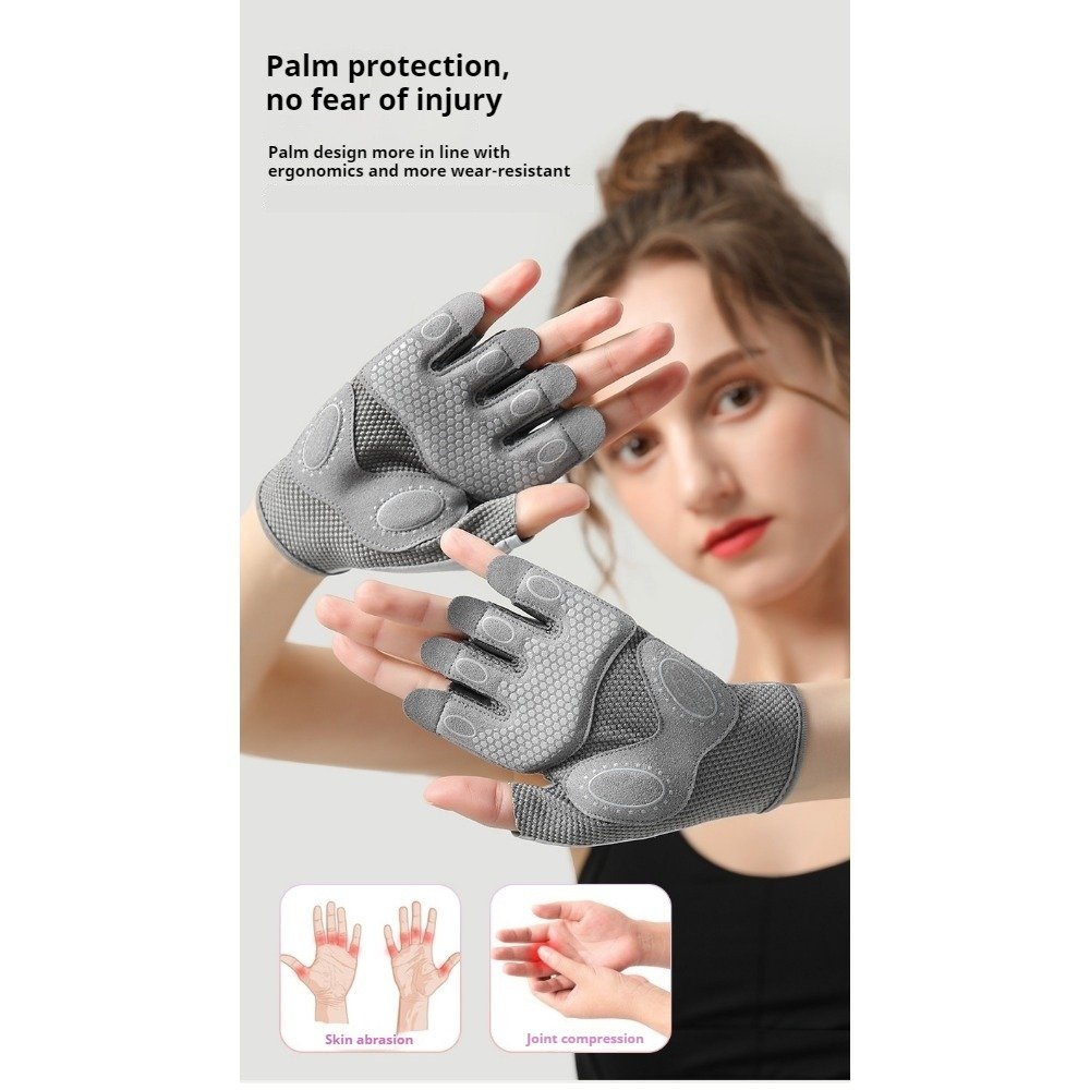 professional half finger fitness gloves
