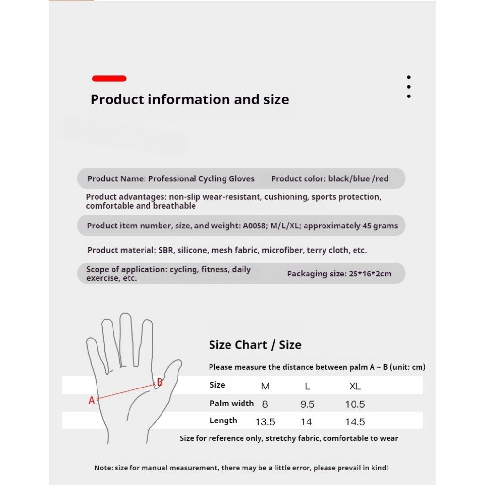 cycling gloves