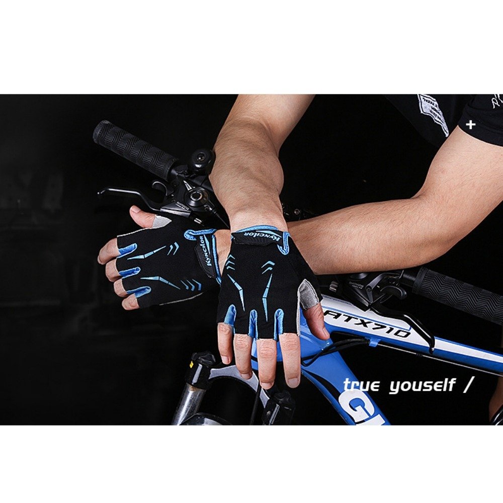 half finger bike gloves