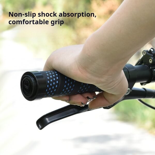 5.1" ergonomic bicycle handle grips