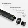 dual-locking mountain bike grips with aluminum clamp dual-locking mountain bike grips with aluminum clamp
