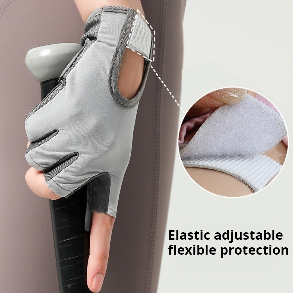 non-slip exercise gloves